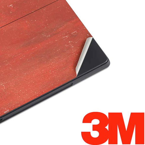Chinese Flag Distressed Surface Pro 7 Skin